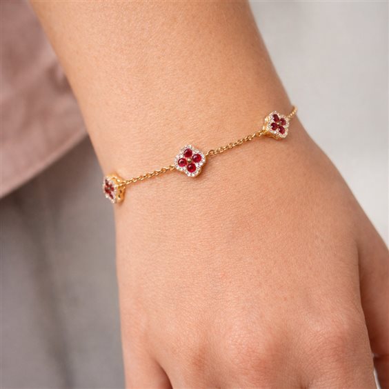 Bracciale Ultima Edizione Donna tiffany in Argento BAO1924-ROSSO-GIALLO - BAO1924-ROSSO-GIALLO